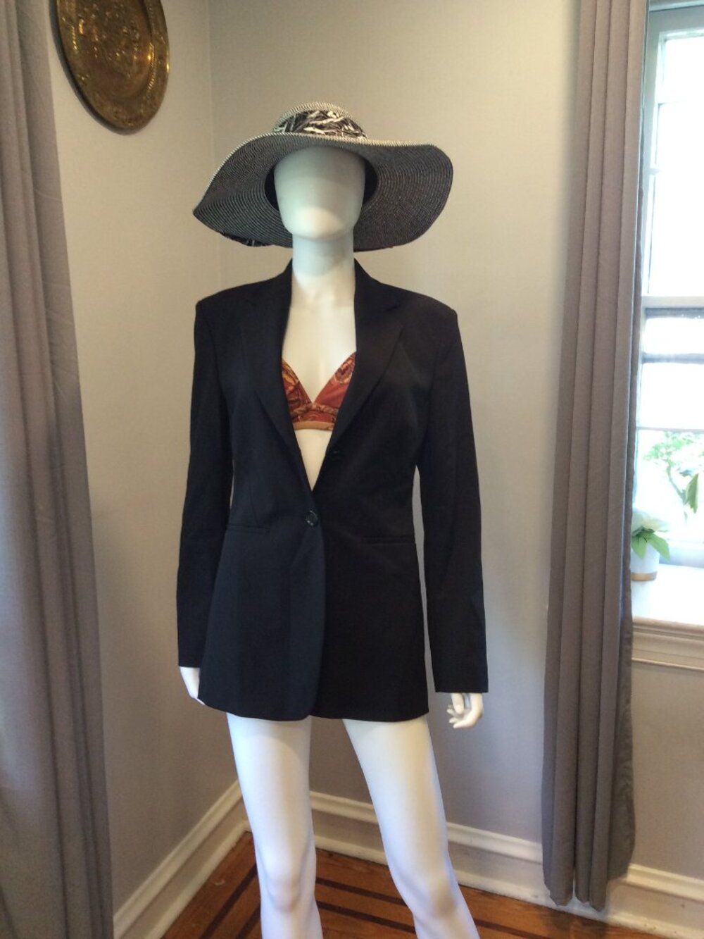 Hugo Boss Black Blazer Women's Tailored Jacket Size 6